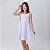 Vestido infantil menina Branco de alcinha modelo ciganinha - Imagem 4