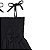Vestido infantil menina cor Preto alcinha modelo ciganinha - Imagem 4