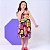 Vestido infantil menina estampa de Gatinho modelo alcinha - Imagem 5