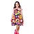 Vestido infantil menina estampa de Gatinho modelo alcinha - Imagem 10