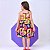 Vestido infantil menina estampa de Gatinho modelo alcinha - Imagem 8