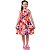 Vestido infantil menina estampa Alegre modelo alcinha zíper - Imagem 9