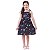 Vestido infantil menina estampa Planetas modelo de alcinha - Imagem 8