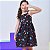 Vestido infantil menina estampa Planetas modelo de alcinha - Imagem 6