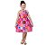 Vestido infantil menina moda estampa Feliz modelo alcinha - Imagem 8
