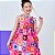 Vestido infantil menina moda estampa Feliz modelo alcinha - Imagem 5