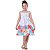 Vestido infantil menina moda tema dos Gatos modelo ciganinha - Imagem 8
