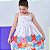 Vestido infantil menina moda tema dos Gatos modelo ciganinha - Imagem 1