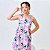 Vestido infantil meninas tema Panda e coração modelo alcinha - Imagem 4