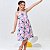 Vestido infantil meninas tema Panda e coração modelo alcinha - Imagem 7