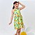 Vestido infantil meninas estampa Tigre e Onça modelo alcinha - Imagem 5