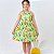Vestido infantil meninas estampa Tigre e Onça modelo alcinha - Imagem 1