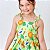 Vestido infantil meninas estampa Tigre e Onça modelo alcinha - Imagem 3