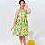 Vestido infantil meninas estampa Tigre e Onça modelo alcinha - Imagem 4