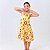 Vestido infantil menina festa casual cor amarelinho coração - Imagem 6