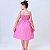 Vestido infantil para meninas na cor Rosa modelo ciganinha - Imagem 8