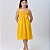 Vestido infantil menina Amarelo ouro alcinha model ciganinha - Imagem 5