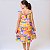 Vestido infantil meninas estampa Tropical confortável festa - Imagem 7