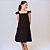 Vestido infantil menina Preto rodado festa luxo babadinho - Imagem 7