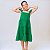 Vestido infantil menina Verde rodado festa luxo babadinho - Imagem 7