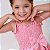 Vestido infantil meninas na cor Rosa bebê modelo ciganinha - Imagem 5