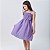 Vestido infantil menina na cor Lilás Claro modelo ciganinha - Imagem 1
