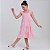 Vestido infantil para meninas na cor Rosa rodado festa luxo - Imagem 5