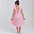 Vestido infantil para meninas na cor Rosa rodado festa luxo - Imagem 9