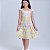 Vestido Infantil Meninas Estampado Flor Margarida Rodado - Imagem 6