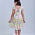 Vestido Infantil Meninas Estampado Flor Margarida Rodado - Imagem 7