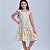 Vestido Infantil Meninas Estampado Flor Margarida Rodado - Imagem 4