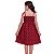 Vestido infantil para meninas estampa de Bolinha Poá lastex - Imagem 8