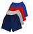 Kit Short Bebê Escolar Nº 01 ou 02 Malha 100% Algodão - Imagem 1