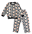 Pijama Adulto Meia Estação Molecoton Love - Imagem 1