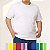 Camiseta Lisa Adulto Plus Size Manga Curta Malha Premium Algodão - Imagem 1