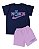 Conjunto Infantil Verão Stitch Nº 1/ 2/ 3/ 4 Malha Algodão - Imagem 1