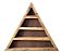 Nicho e Altar Triangular p/ pedras, pontas, cristais ZR7 - Imagem 2