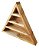 Nicho e Altar Triangular p/ pedras, pontas, cristais ZR7 - Imagem 8