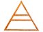 Nicho e Altar Triangular p/ pedras, estátuas, suculentas, cristais ZR4 - Imagem 6
