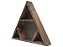 Nicho e Altar Triangular p/ estátuas, pedras e cristais ZR29 - Imagem 2