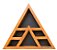 Nicho e altar Triangular para pedras, cristais, religião ZR12 - Imagem 1