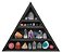Nicho e Altar Triangular para pedras e cristais ZR13 - Imagem 1