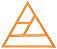 Nicho e Altar Triangular p/ pedras e cristais ZR18 - Imagem 2