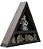 Nicho e Altar Triangular p/ estátuas, pedras, cristais ZR19 - Imagem 2