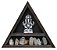 Nicho e Altar Triangular p/ estátuas, pedras, cristais ZR19 - Imagem 1