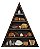 Nicho e Altar Triangular p/ pedras e cristais ZR22 - Imagem 1