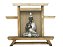 Templo Zen Altar de mesa para estátuas, religião, pedras e cristais ZA06 - Imagem 1
