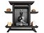 Templo Zen Altar de mesa para estátuas, religião, pedras e cristais ZA06 - Imagem 6