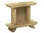 Templo Zen Altar de mesa para estátuas, religião, pedras e cristais ZA05 - Imagem 8