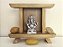 Templo Zen Altar de mesa para estátuas, religião, pedras e cristais ZA05 - Imagem 1